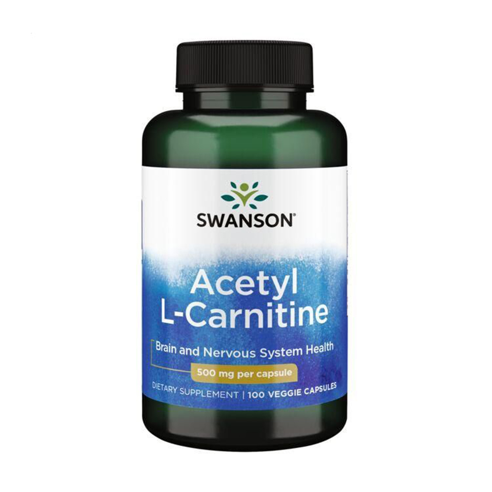 Сергій Б. L-карнитин Swanson Acetyl L-Carnitine 500 мг, 100 капсул photo