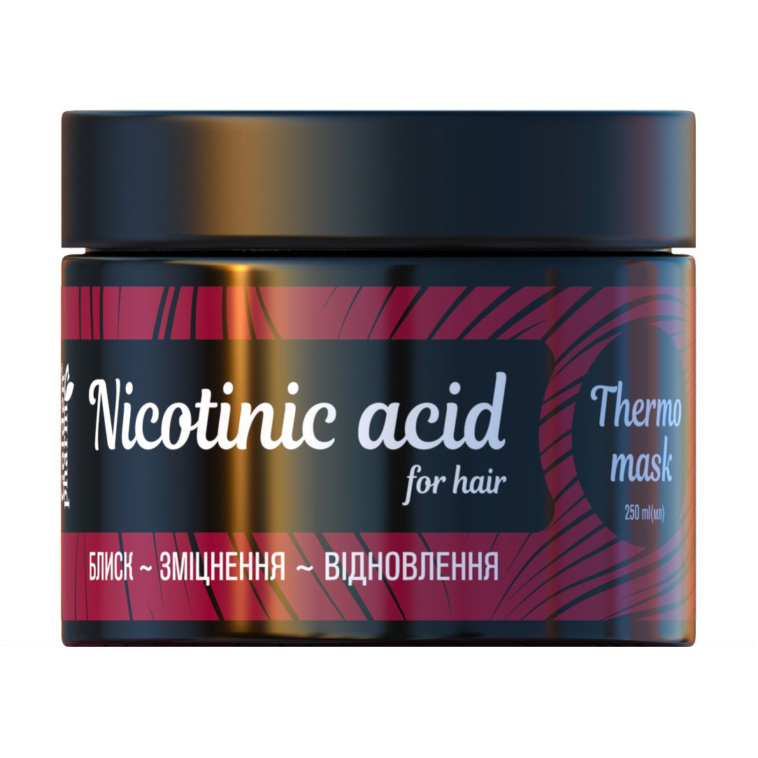Оксана З. Термо-маска для волос Golden Pharm Nicotinic Acid For Hair, 250 мл photo
