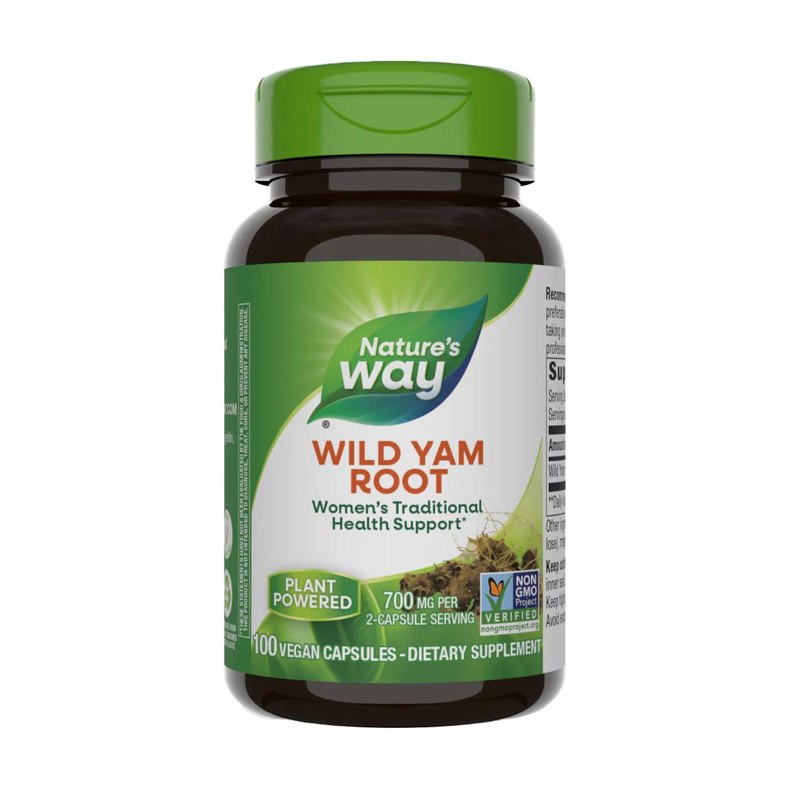 いわえみ Дієтична добавка в капсулах Nature's Way Wild Yam Дикий ямс, для