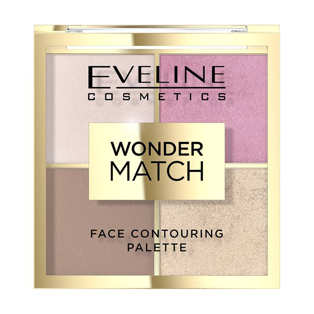 Ірина Г. Палетка для контуринга лица Eveline Cosmetics Wonder Match Face Contouring Palette, 10 г photo
