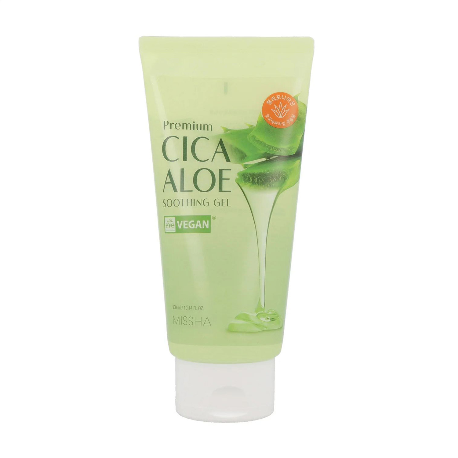 Алена М. Успокаивающий гель для тела и лица Missha Premium Cica Aloe Soothing Gel, 300 мл photo