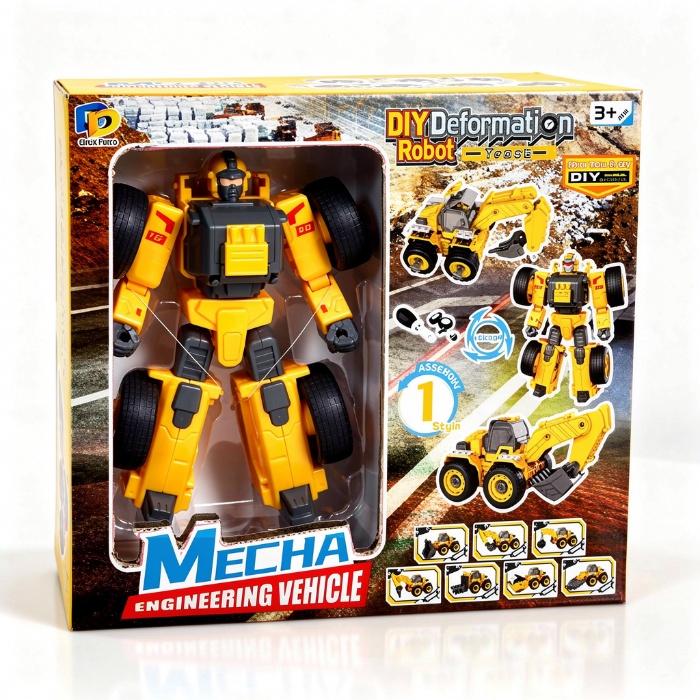 Віктор Б. Игровой робот-трансформер машинка DADE TOYS с/х техника (D622-H609B) photo