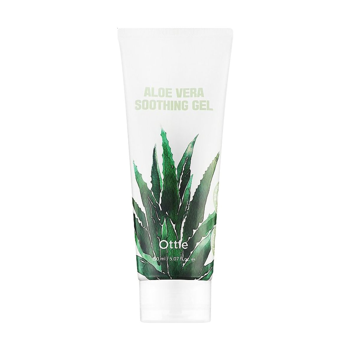 Олена Успокаивающий гель для лица Ottie Aloe Vera Soothing Gel с 3 видами алоэ, 150 мл photo