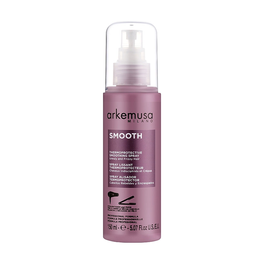 Дарина Термозащитный спрей Arkemusa Smooth Spray для вьющихся и непослушных волос, 150 мл photo