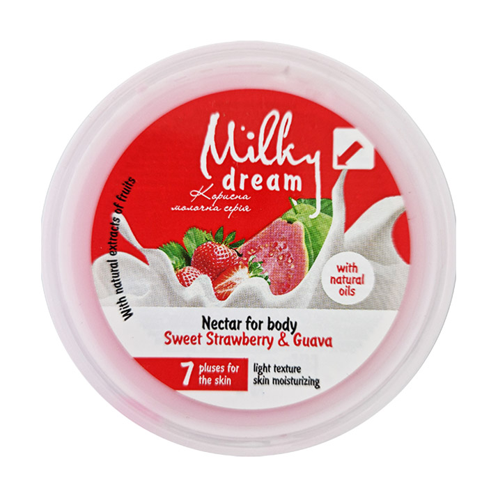 Тетяна Б. Нектар для тела Milky Dream Sweet Strawberry & Guava, 120 мл photo