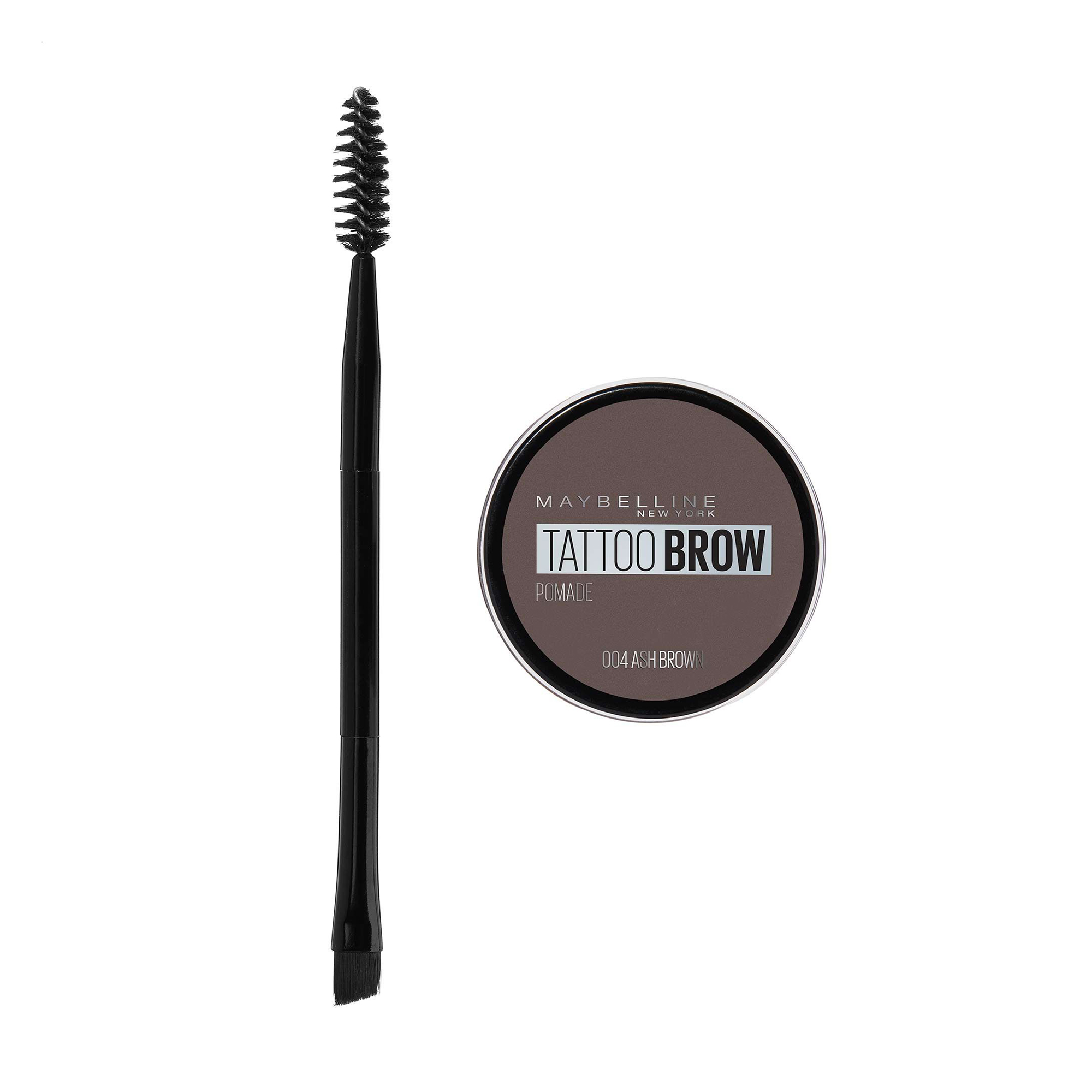 Наталія Помада для бровей Maybelline New York Tattoo Brow 004 Ash Brown, 2 г photo