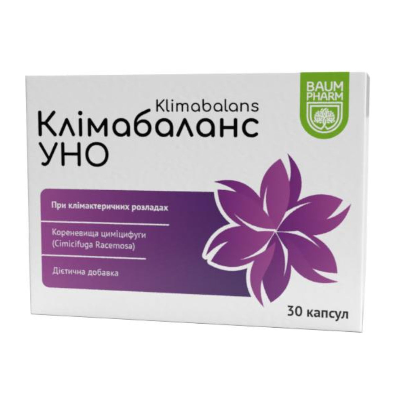Анжела Ф. Климобаланс Уно Baum Pharm Klimabalans, 30 капсул photo