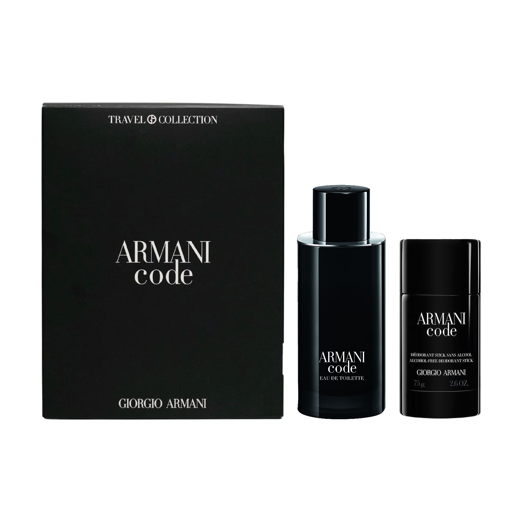 Парфумований набір чоловічий Giorgio Armani Black Code (туалетна