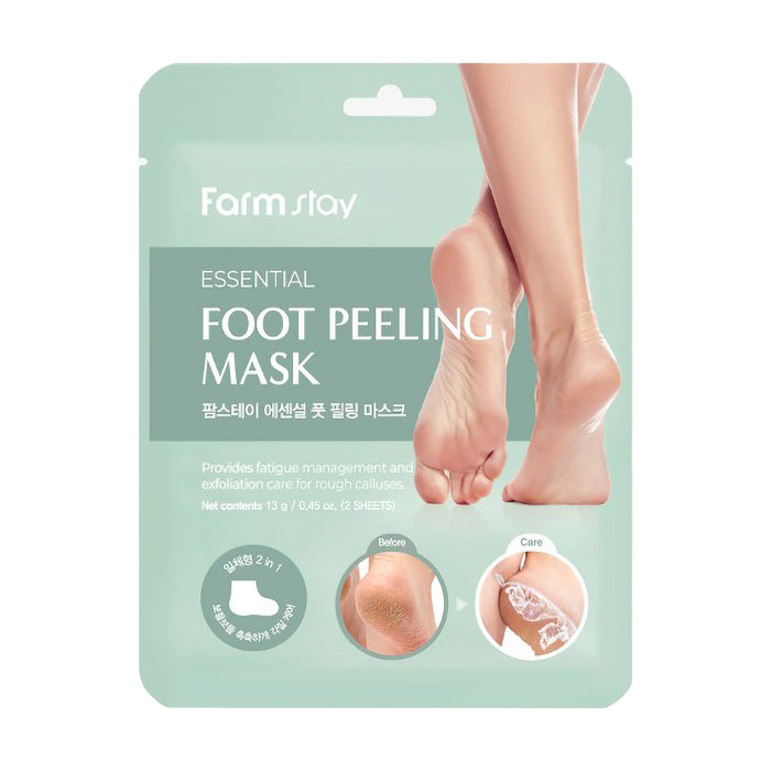 Олена К. Пилинг-носочки FarmStay Essential Foot Peeling Mask, 1 пара photo