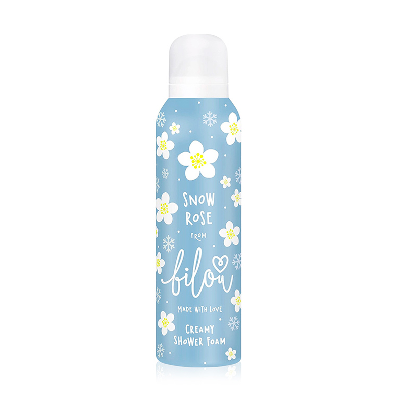 Катерина К. Пенка для душа Bilou Snow Rose Shower Foam, 200 мл photo