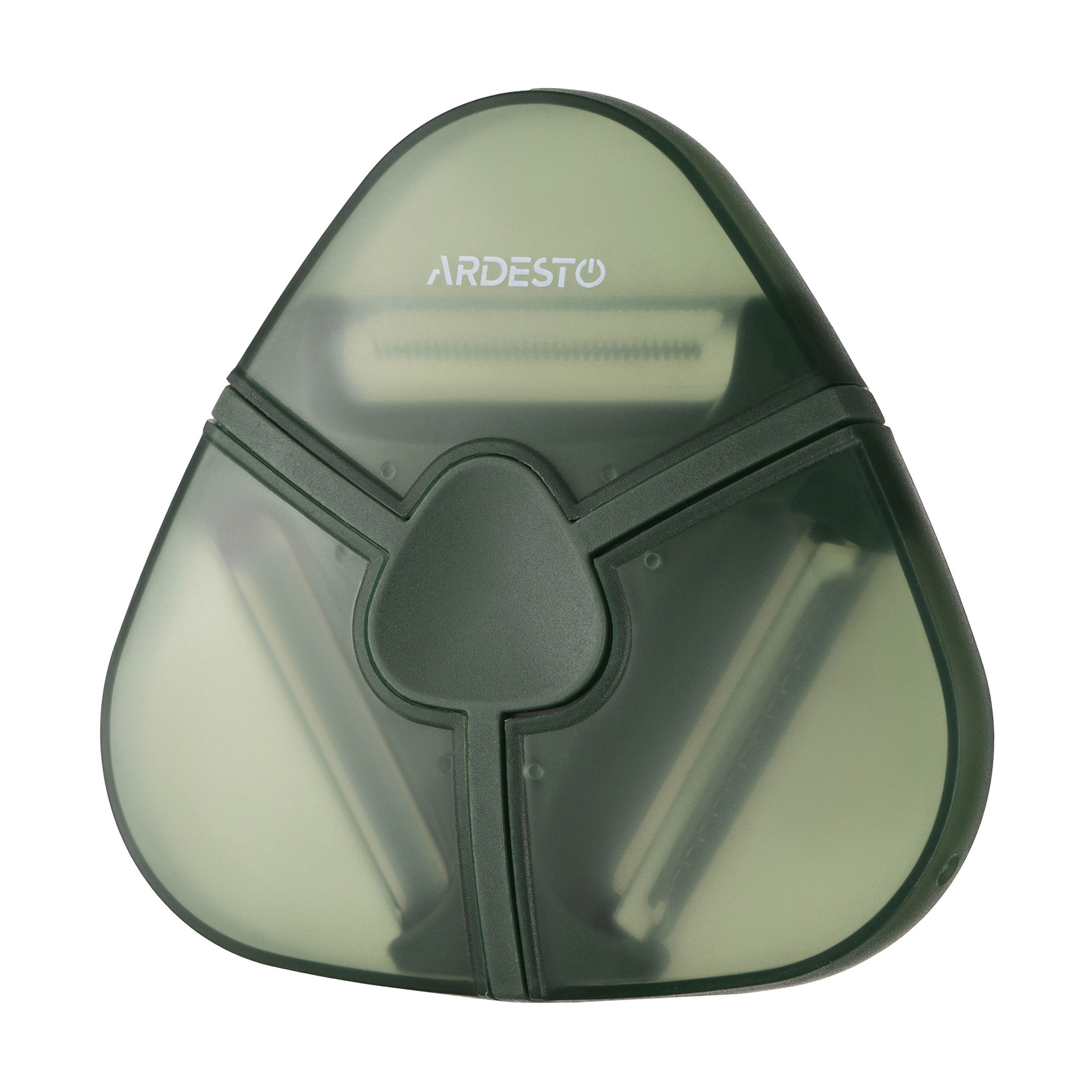 Ірина П. Овощечистка 3 в 1 Ardesto Gemini с чехлом, зеленая, 10.4*9.9*1.8 см (AR2169PG) photo