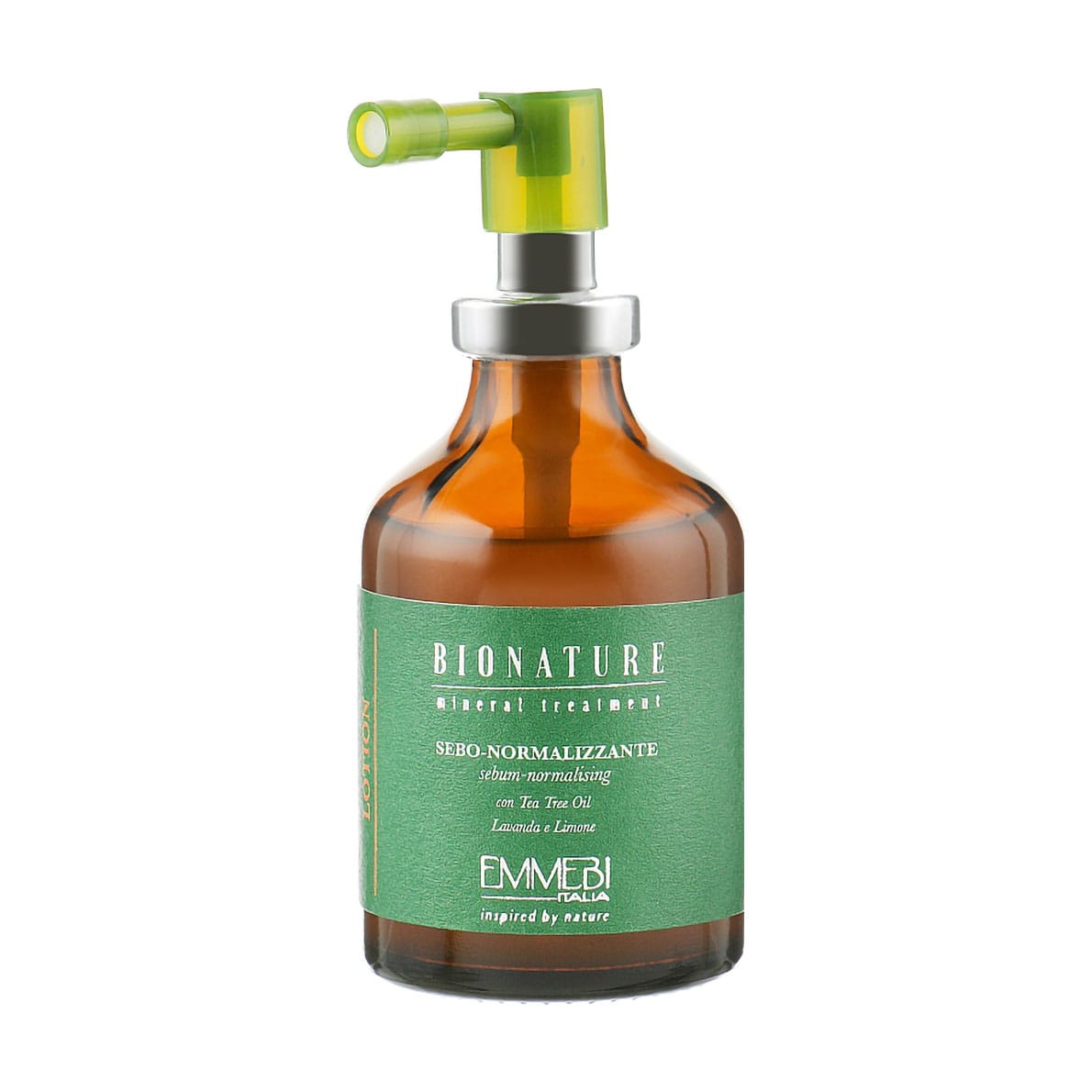 Катерина Себонормализующий лосьон для волос Emmebi Italia BioNature Mineral Treatment Sebum-Normalising Lotion, 50 мл photo