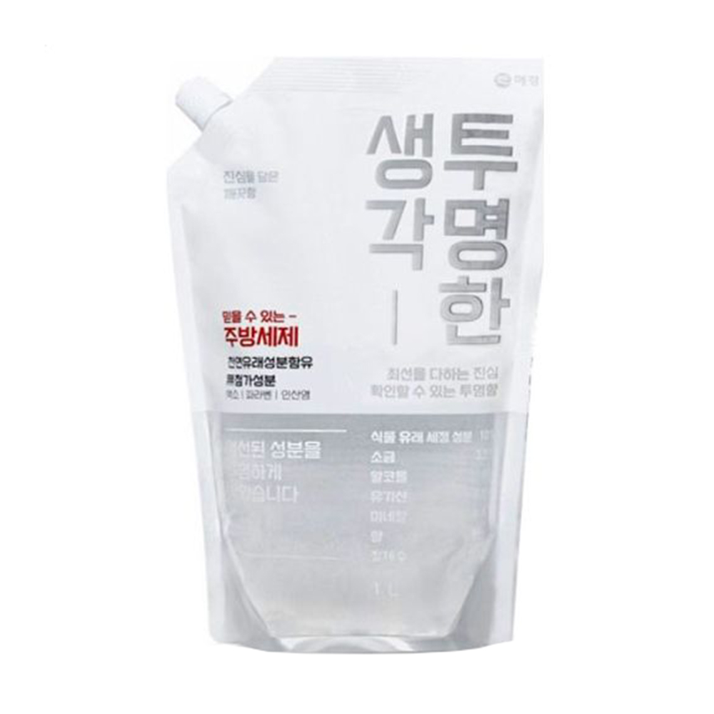 Средство для мытья посуды Aekyung Trio Transparent Thinking, 1 л ...