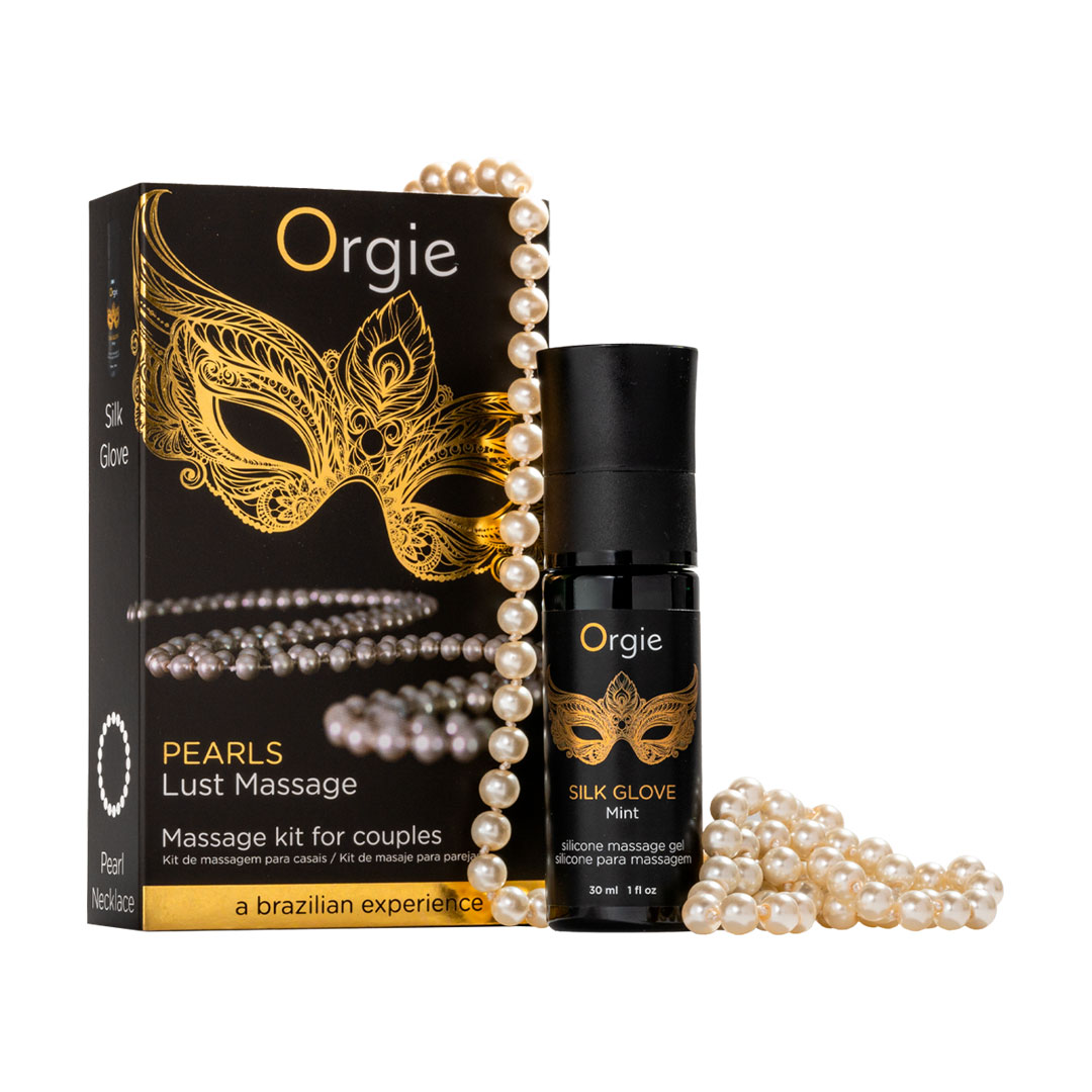 Набір для інтимного масажу Orgie Pearl Lust Massage (гель, 30 мл +