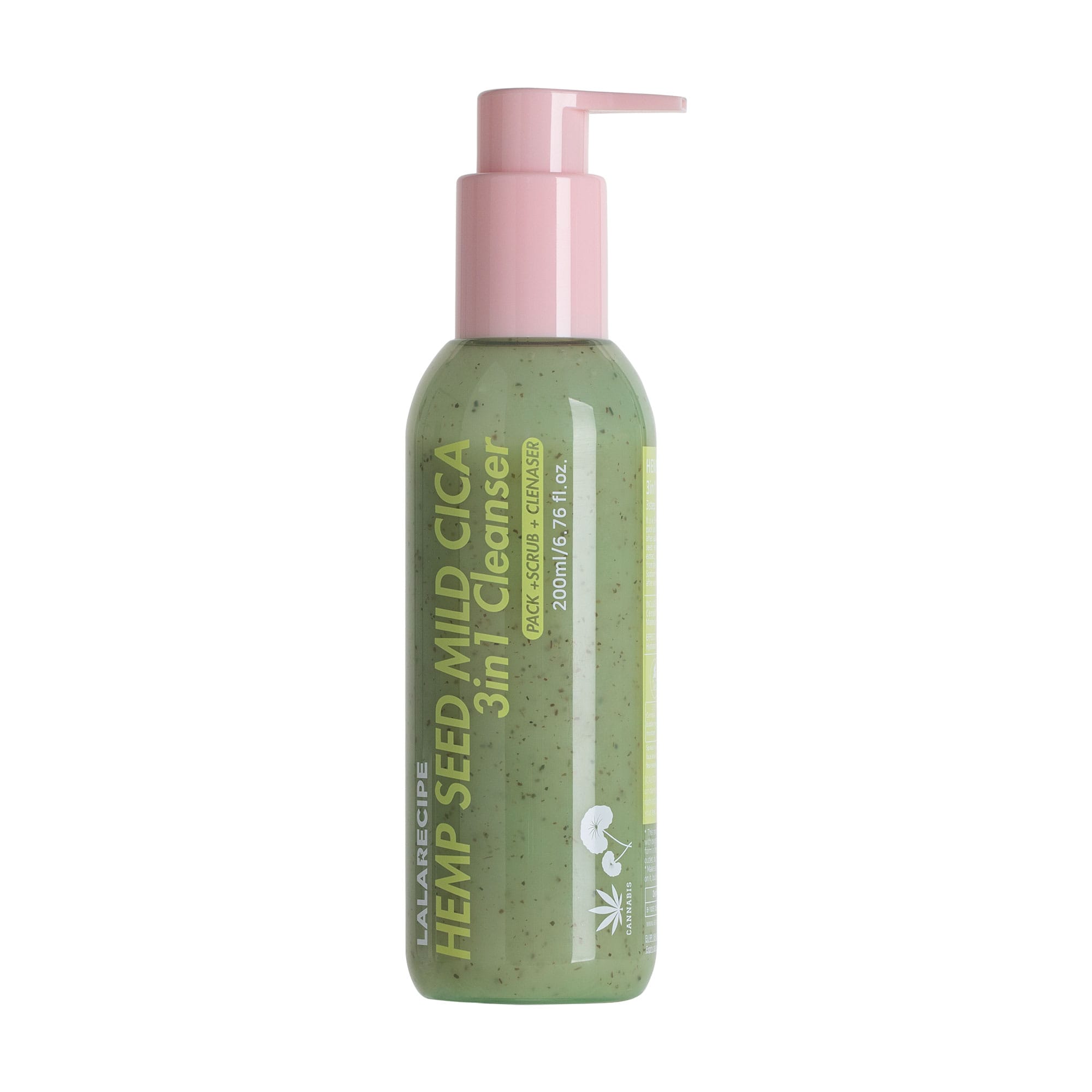 Пінка для вмивання Lalarecipe Hemp Seed Mild Cica 3 In 1 Cleanser