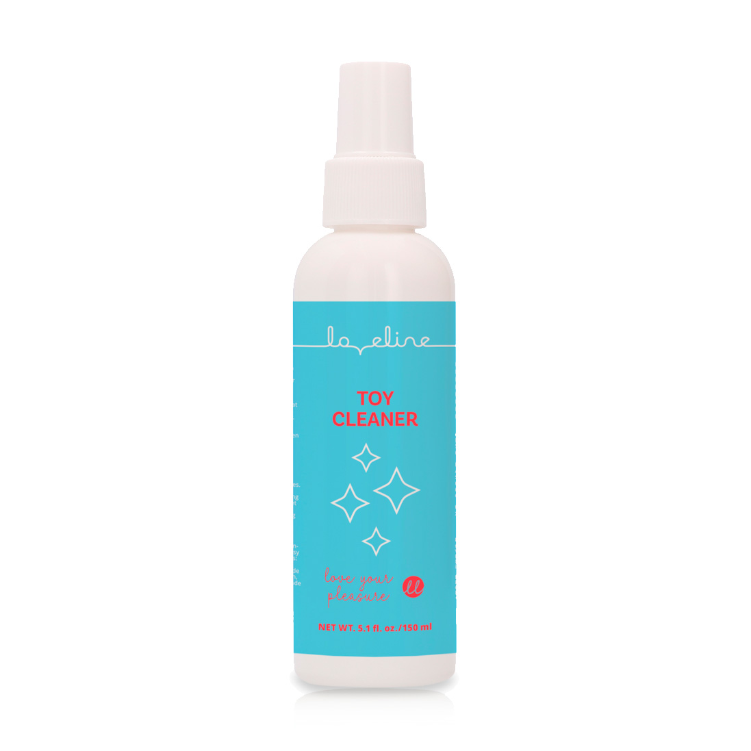 Очищувальний спрей для секс-іграшок Loveline Toy Cleaner, 150 мл
