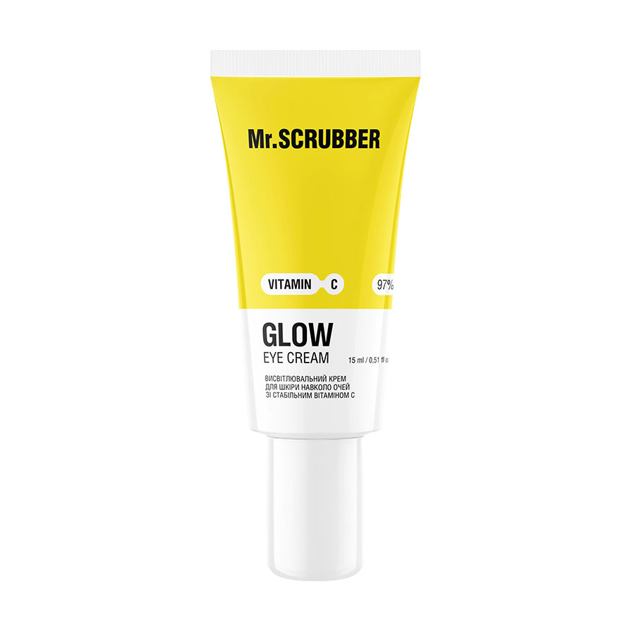 Наталія Осветляющий крем для кожи вокруг глаз Mr.Scrubber Vitamin C Glow Eye Cream со стабильным витамином С, 15 мл photo
