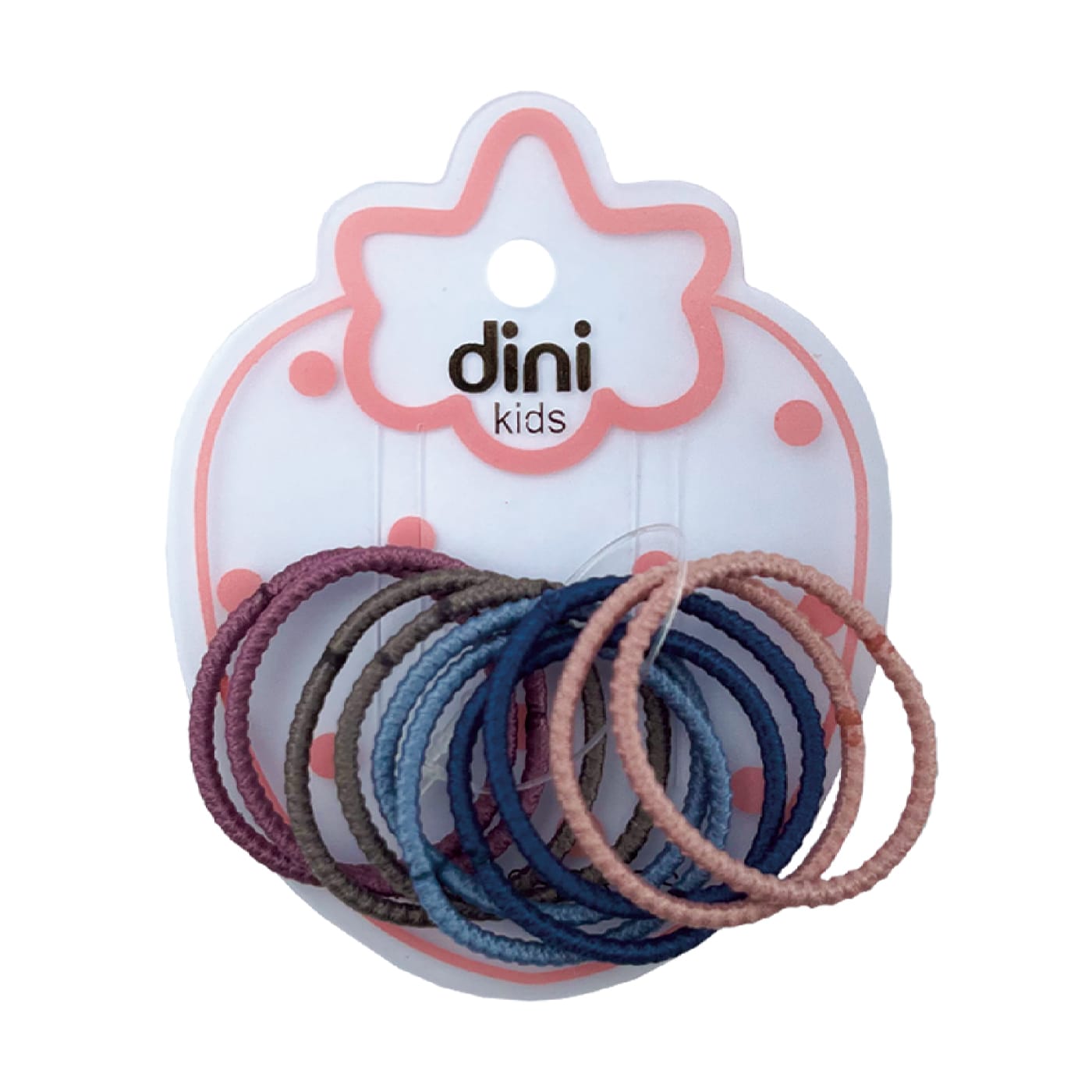 Альона Набор резинок для волос Dini Kids мини, цветной, 10 шт (d-2953) photo