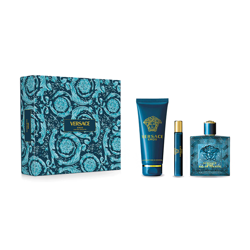 Парфюмированный набор мужской Versace Eros Set (туалетная вода