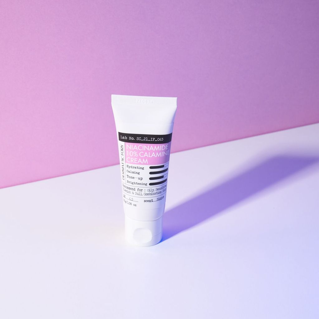 Заспокійливий крем для обличчя Derma Factory Niacinamide 10% Calamine Cream, 30 г — фото 3