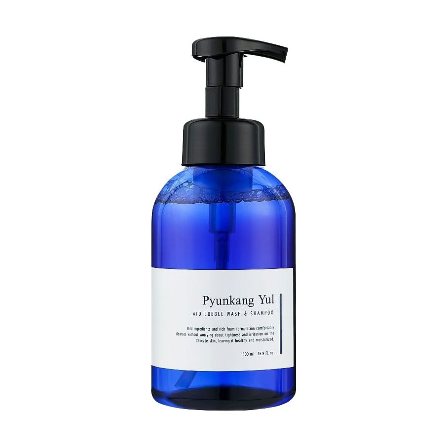 Шампунь для волосся та гель для душу Pyunkang Yul Ato Bubble Wash & Shampoo, 500 мл — фото 1