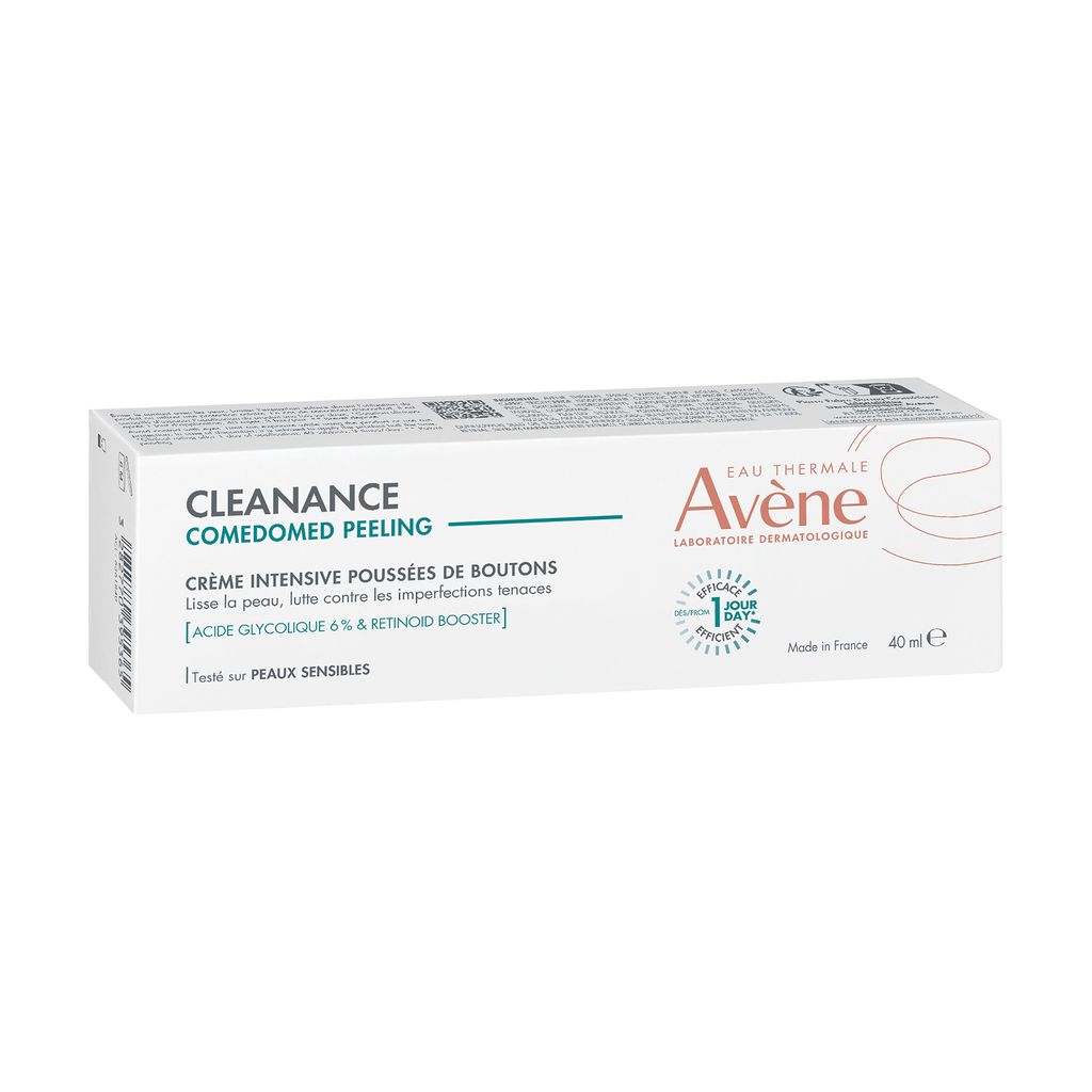 Пілінг-крем для обличчя Avene Cleanance Comedomed Peeling Intensive Pimple Cream проти недосконалостей, 40 мл — фото 2