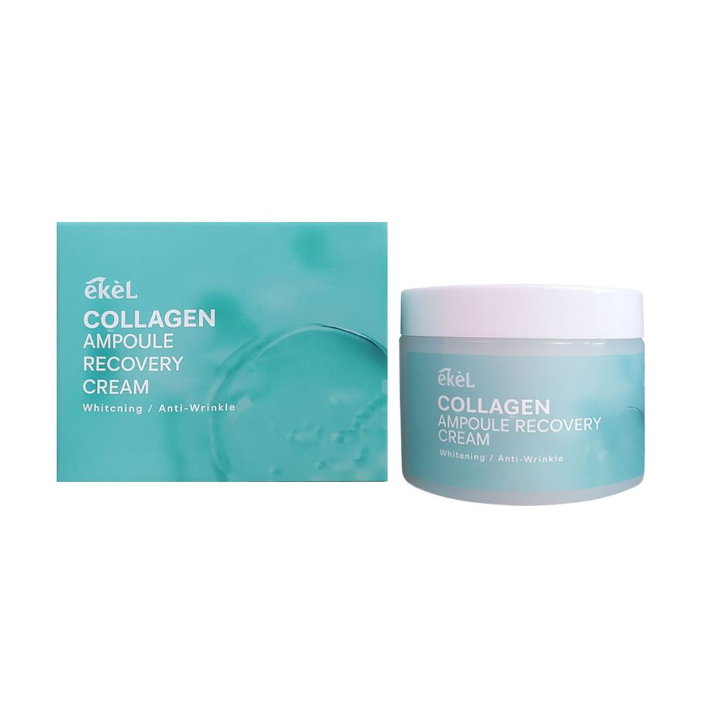 Крем для обличчя Ekel Collagen Ampoule Recovery Cream, 100 мл — фото 2