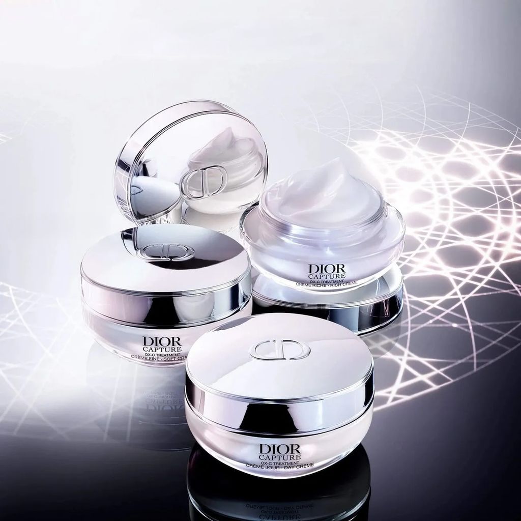 Крем для обличчя та шиї Dior Capture OX-C Treatment Rich Cream, 50 мл (змінний блок) — фото 4