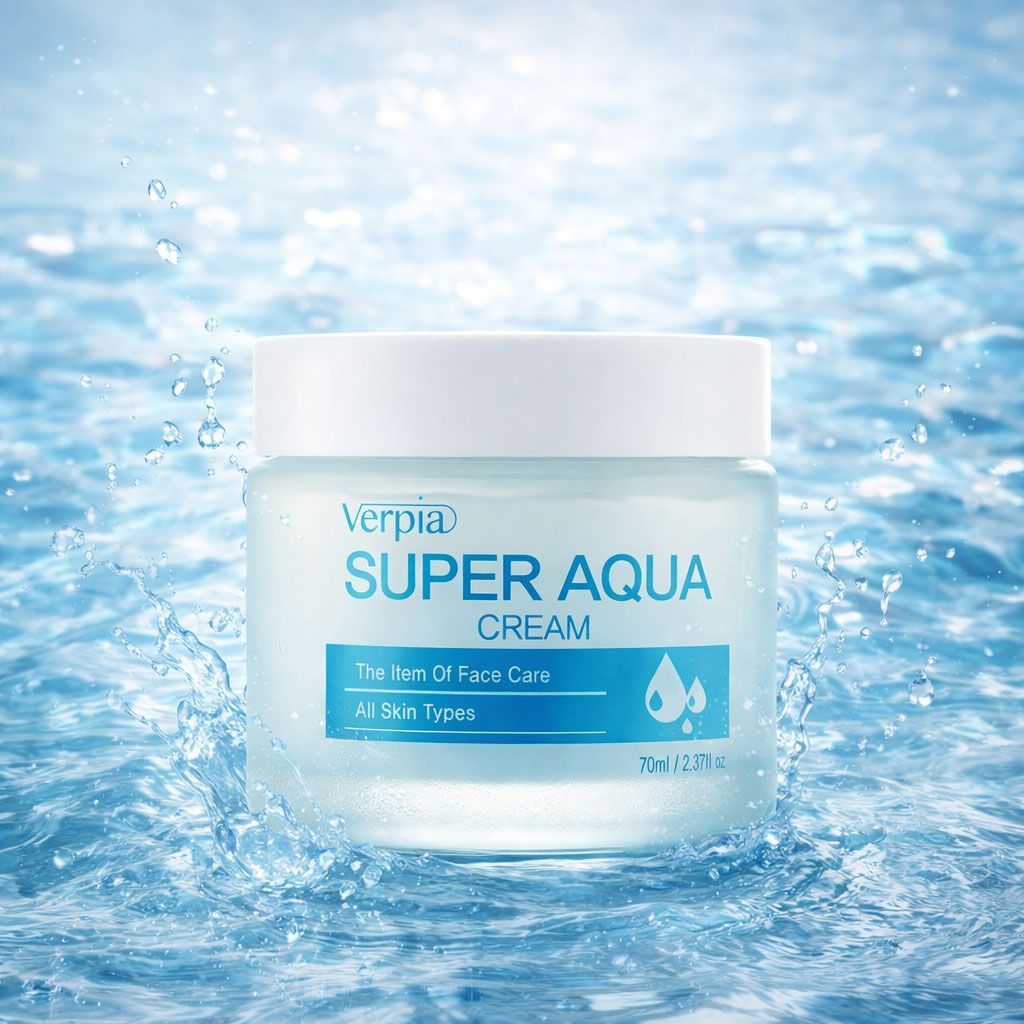 Зволожувальний крем для обличчя Juno Verpia Super Aqua Cream, 70 мл — фото 2