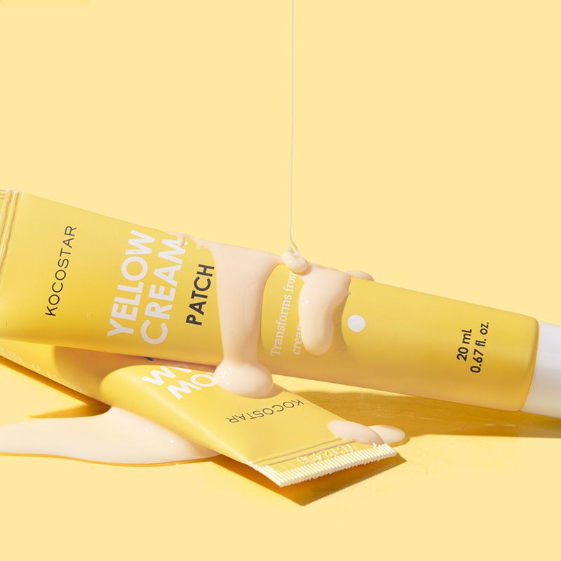 Точковий крем-патч для обличчя Kocostar Yellow Cream Patch від недосконалостей, 20 мл — фото 2