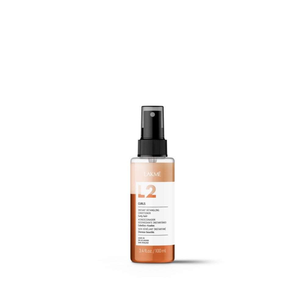 Двофазний кондиціонер для кучерявого волосся Lakme L2 CURLS 100 мл (8429421455336) (2677620) — фото 2