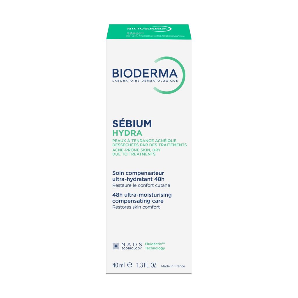 Зволожувальний крем для обличчя Bioderma Sebium Hydra Ultra-Moisturising Compensating Care, 40 мл — фото 7