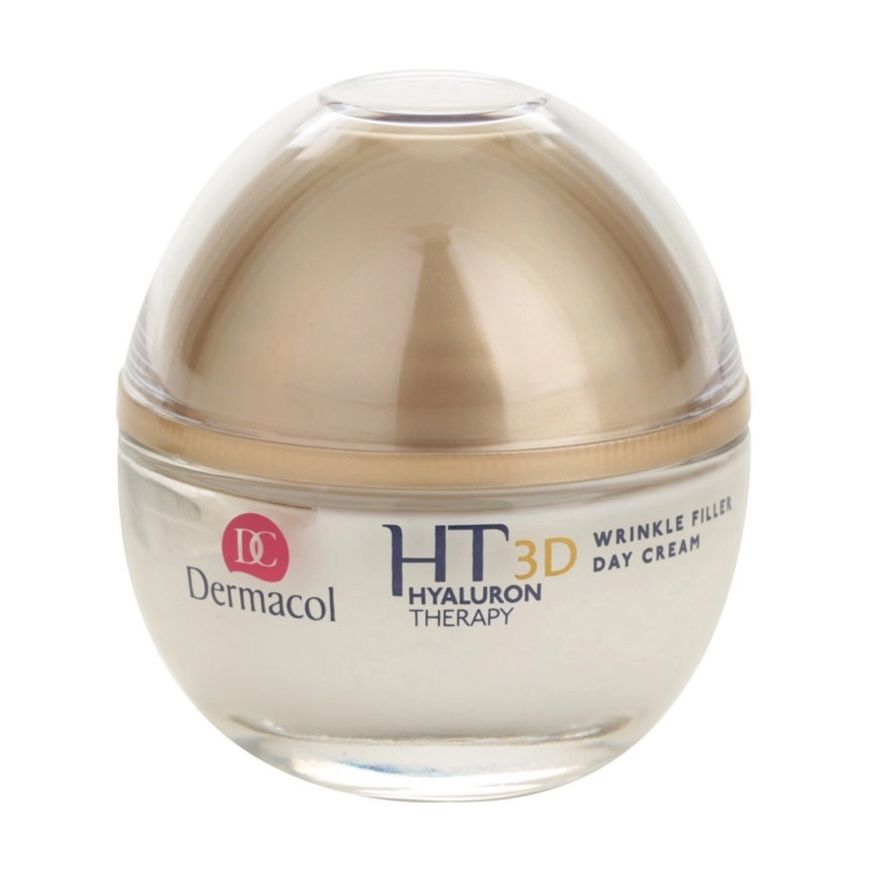 Денний крем для обличчя Dermacol Hyaluron Therapy 3D Wrinkle Day Filler Cream з чистою гіалуроновою кислотою, 50 мл — фото 2