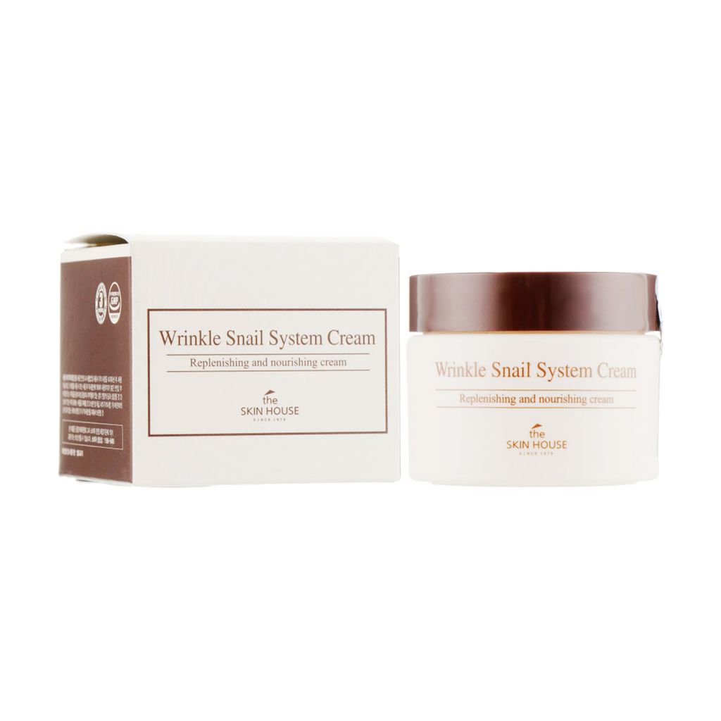 Крем для обличчя The Skin House Wrinkle Snail System Cream Равликовий, 50 мл — фото 2