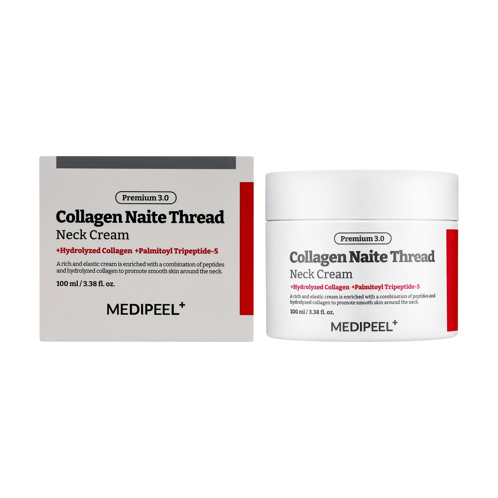 Крем для шиї та декольте Medi-Peel Premium 3.0 Collagen Naite Thread Neck Cream, 100 мл — фото 2