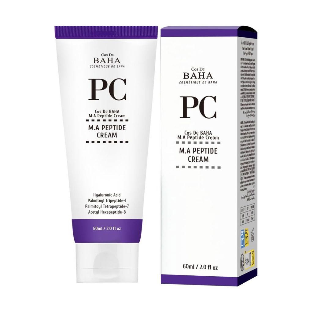 Антивіковий пептидний крем для обличчя Cos De Baha M.A. Peptide Cream, 60 мл — фото 2