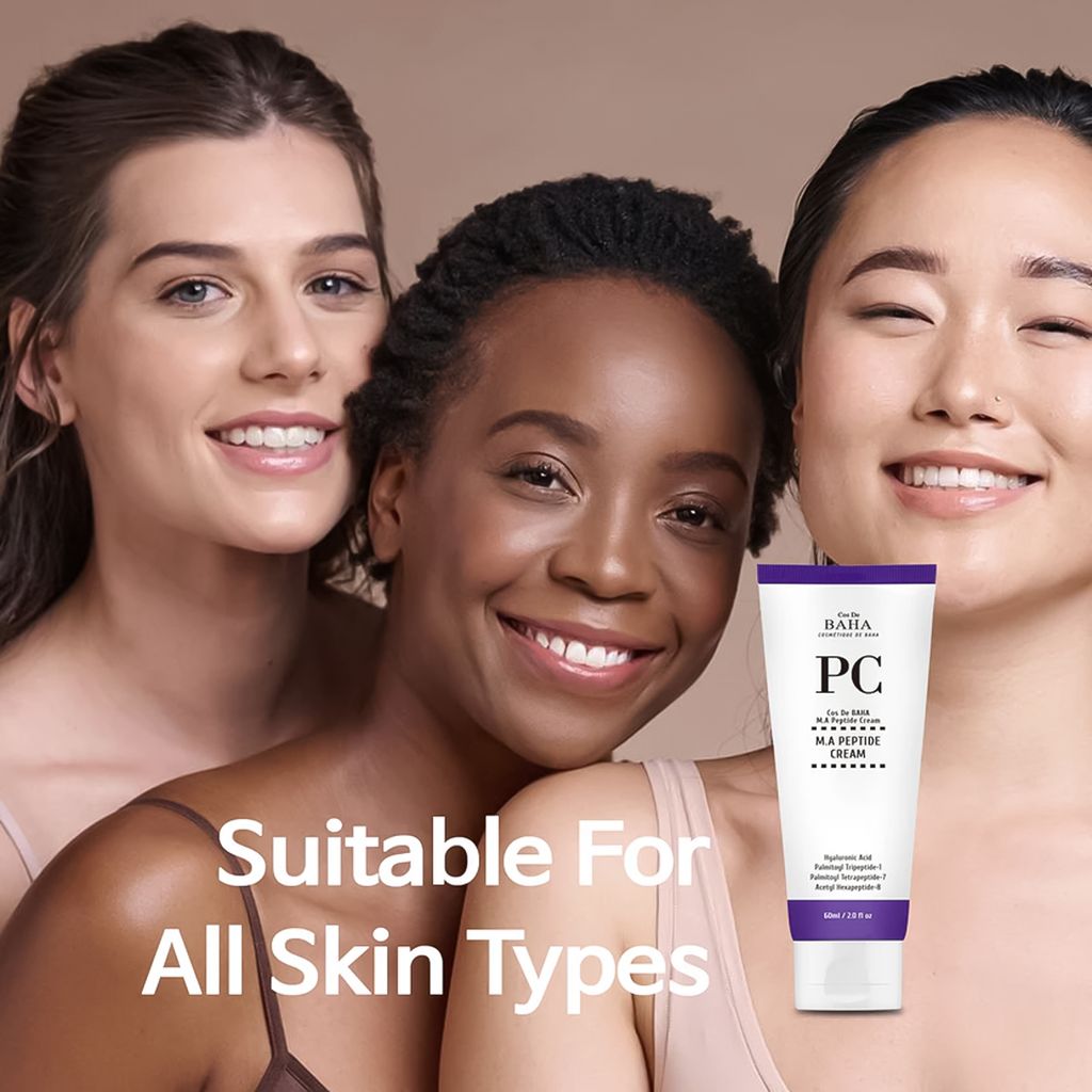 Антивіковий пептидний крем для обличчя Cos De Baha M.A. Peptide Cream, 60 мл — фото 5