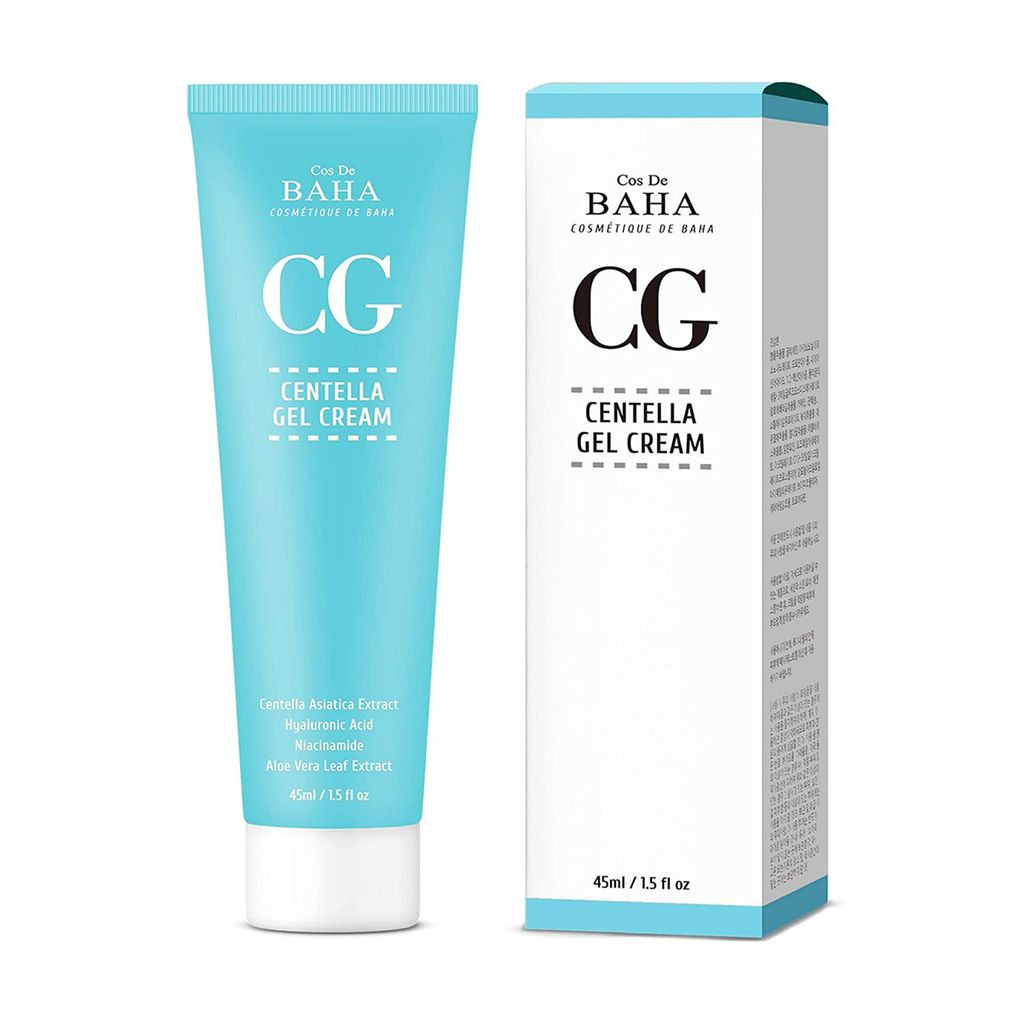 Відновлювальний крем-гель для обличчя Cos De Baha Centella Gel Cream з центелою — фото 3