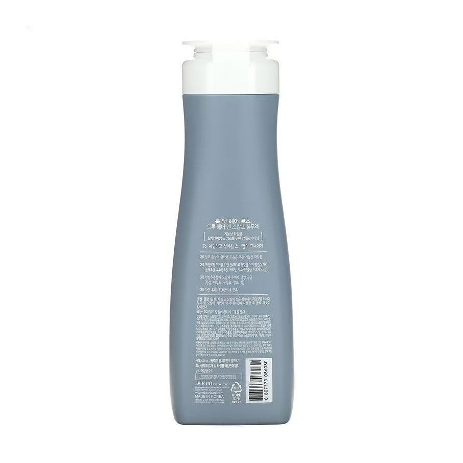 Шампунь для волосся Doori Cosmetics Look At Hair Loss True Hair & Scalp Shampoo, 500 мл — фото 2