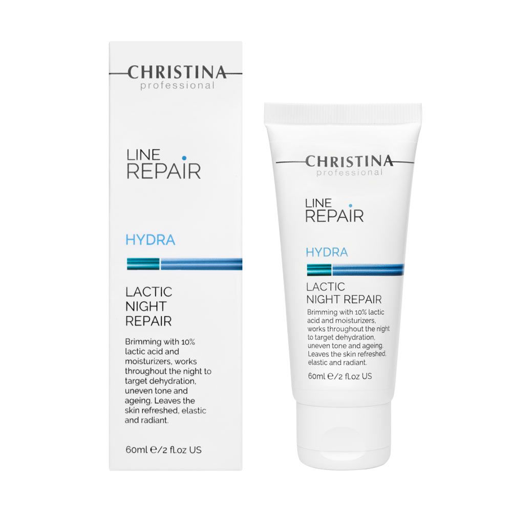 Нічний крем для обличчя Christina Line Repair Hydra Lactic Night Repair з молочною кислотою, 60 мл — фото 2
