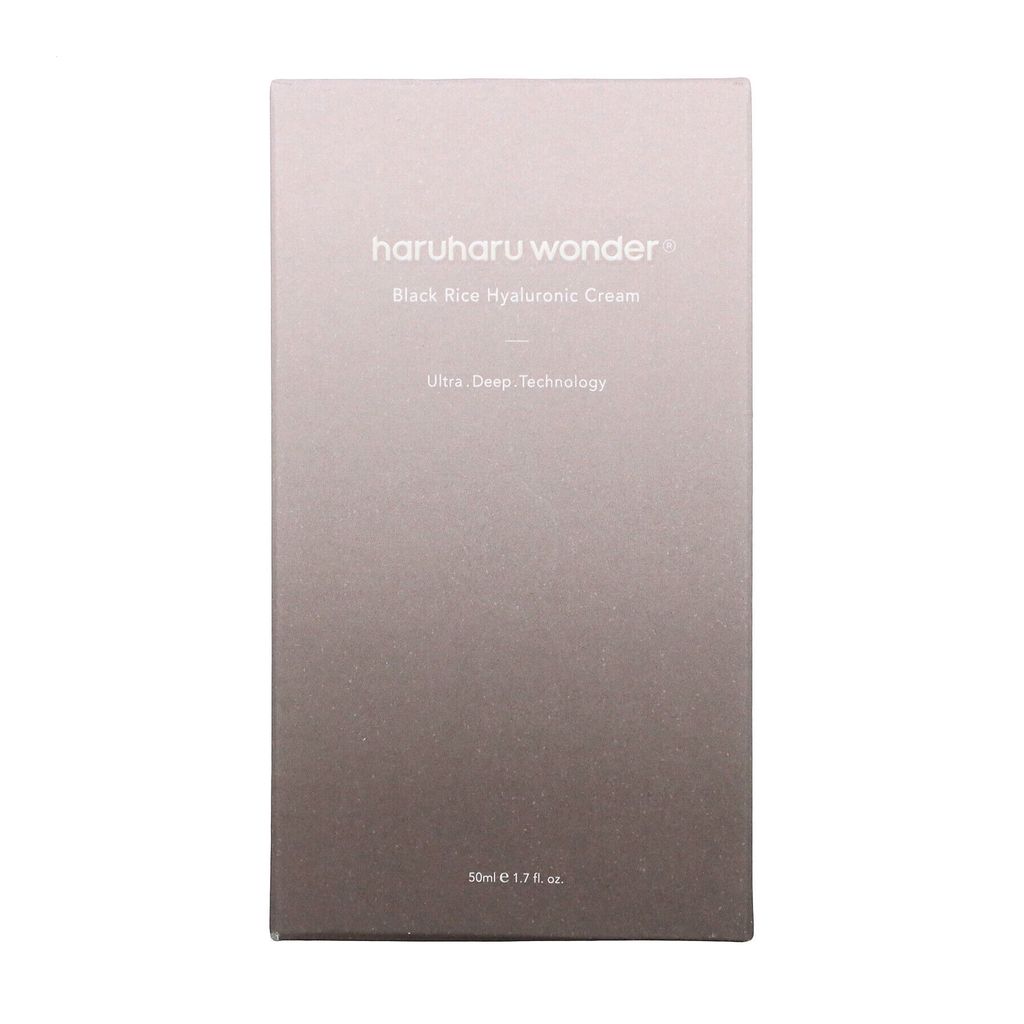 Гіалуроновий крем для обличчя Haruharu Wonder Black Rice Hyaluronic Cream з екстрактом чорного рису — фото 2