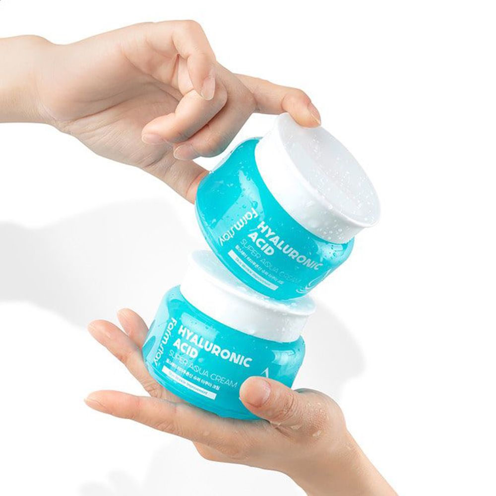 Зволожувальний крем для обличчя FarmStay Hyaluronic Acid Super Aqua Cream з гіалуроновою кислотою, 100 мл — фото 4