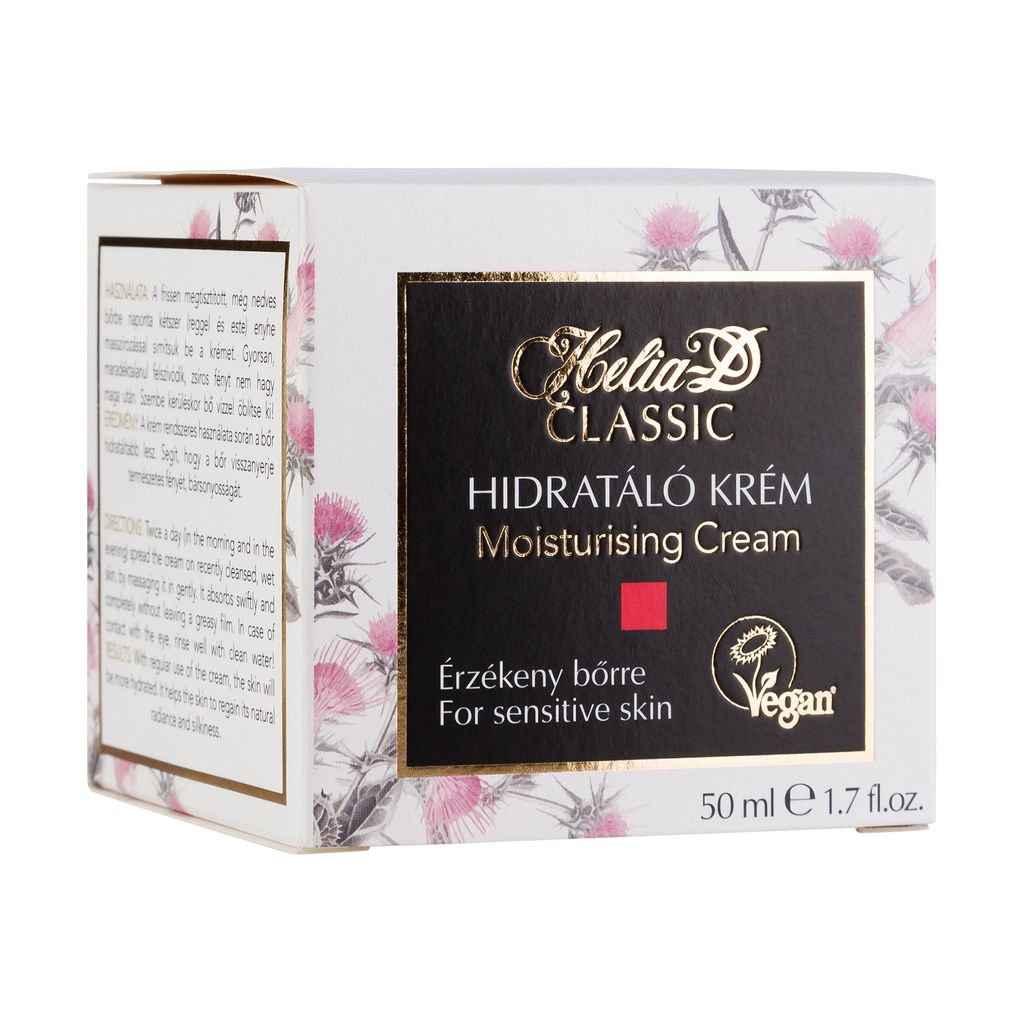 Зволожувальний крем для обличчя Helia-D Classic Moisturising Cream для чутливої шкіри, 50 мл — фото 2