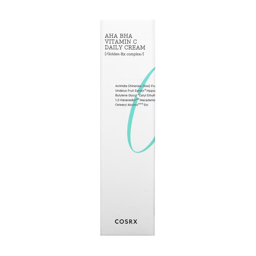 Оновлювальний крем для обличчя COSRX Refresh AHA BHA Vitamin C Daily Cream з кислотами і вітаміном C, 50 мл — фото 2