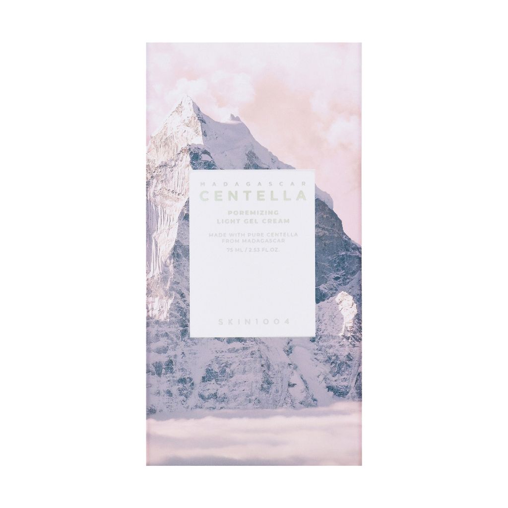 Легкий крем-гель для обличчя Skin1004 Madagascar Centella Madagascar Poremizing Light Gel Cream для звуження пор, 75 мл — фото 2