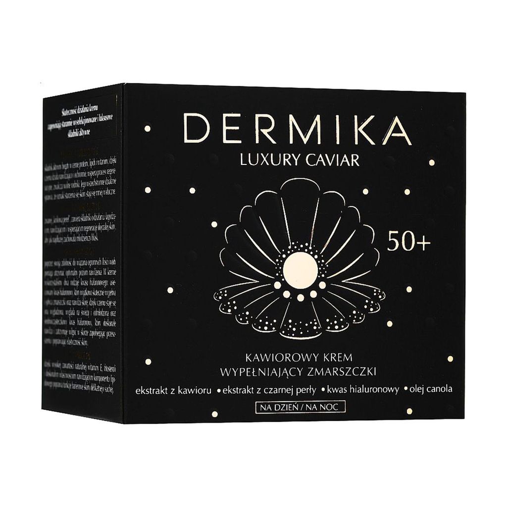 Відновлювальний крем для обличчя Dermika Luxury Caviar Cream 50+ проти зморщок, 50 мл — фото 2