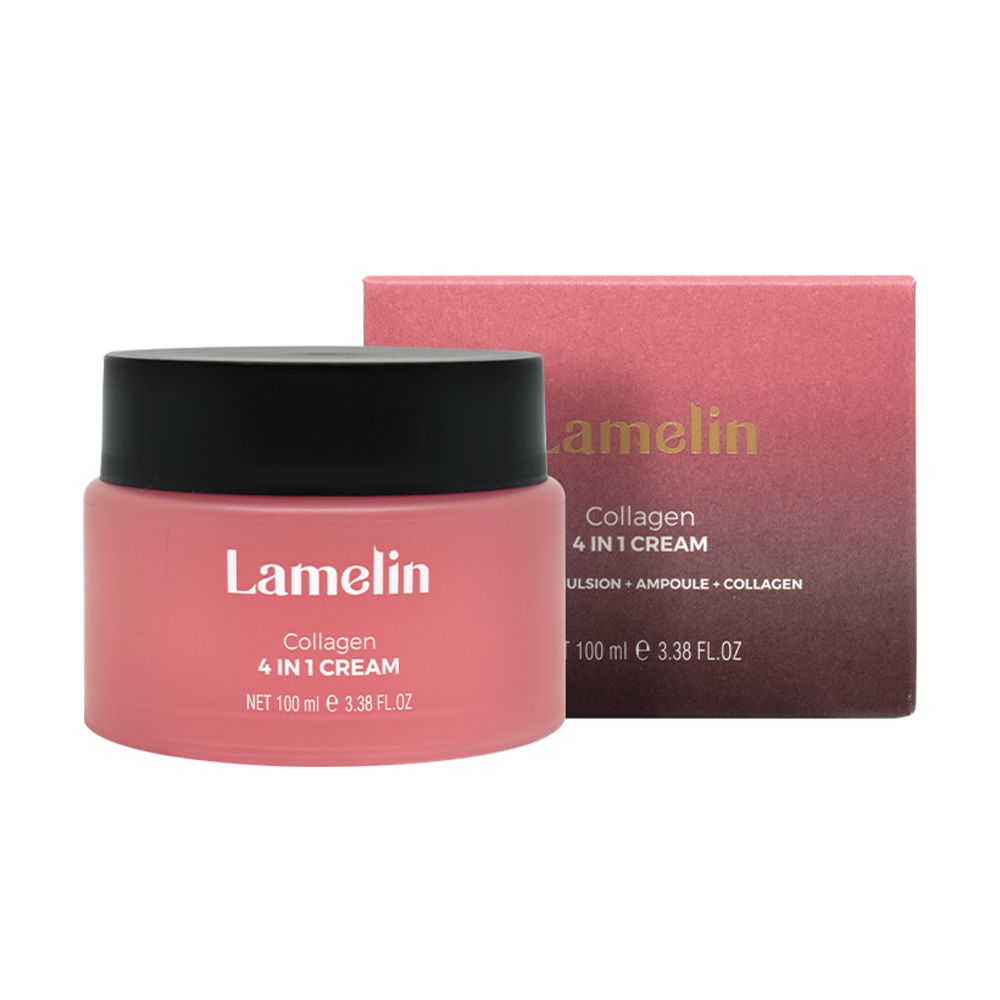 Колагеновий крем для обличчя Lamelin Collagen 4 in 1 Cream, 100 мл — фото 2