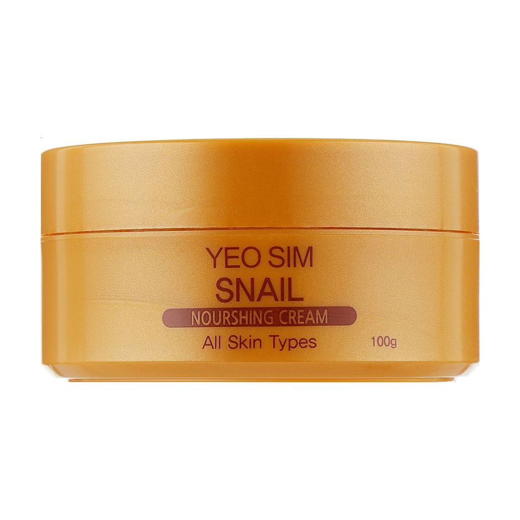 Живильний крем для обличчя Juno Yeo Sim Snail Nourishing Cream з муцином равлика, 100 г — фото 2