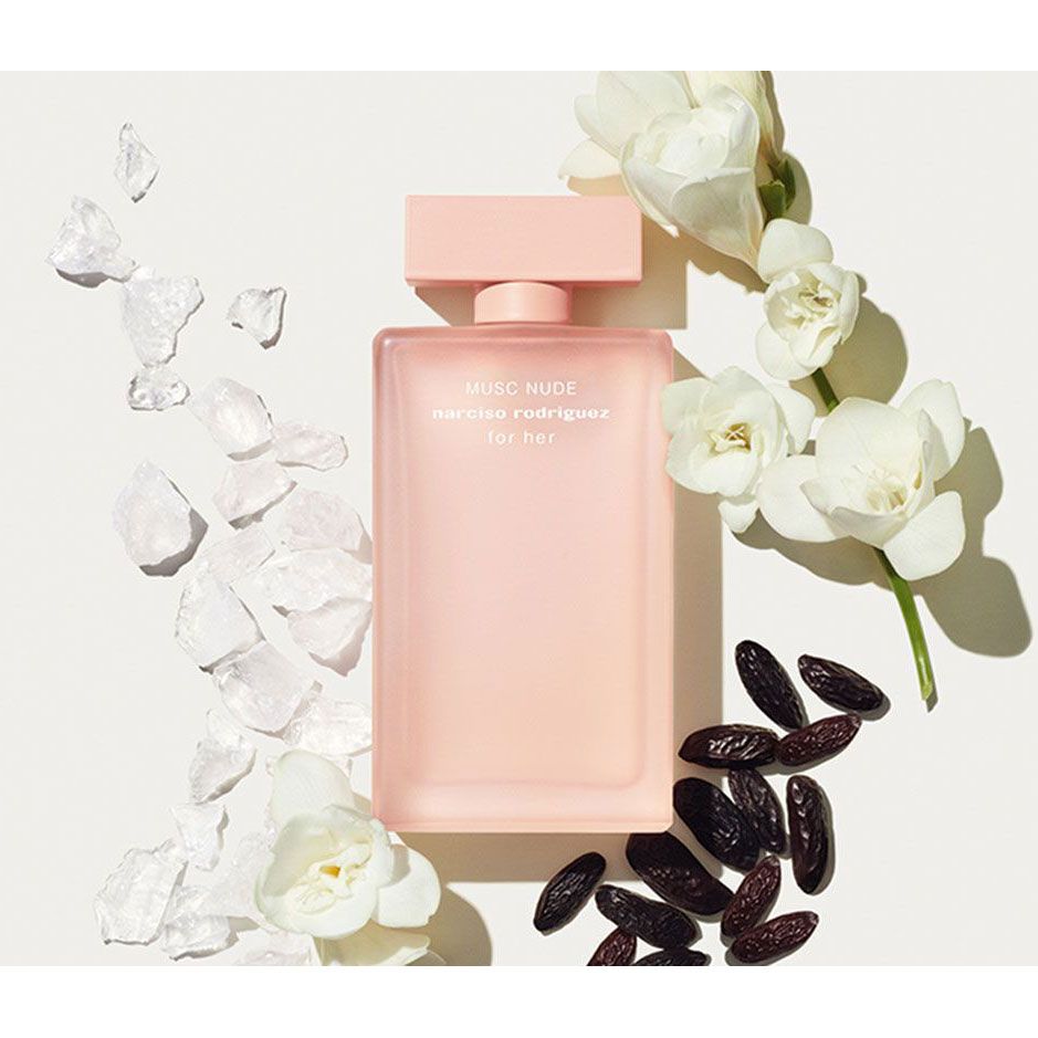 Парфумований набір жіночий Narciso Rodriguez For Her Musc Nude (парфумована вода, 50 мл + лосьйон для тіла, 50 мл) — фото 3