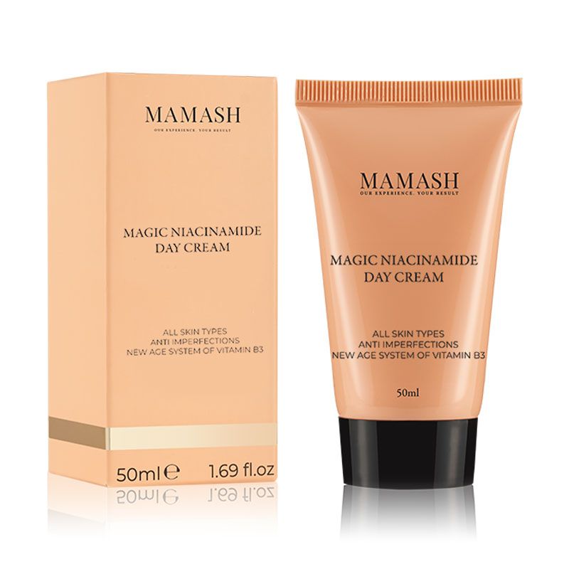 Денний крем для обличчя Mamash Magic Niacinamide Day Cream для покращення структури та якості шкіри, для всіх типів шкіри, з ніацинамідом, 50 мл — фото 2